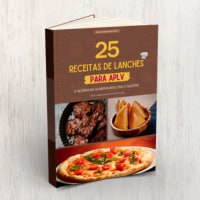 Capa do ebook 25 Receitas de Lanches para APLV